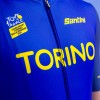 Bekleidung Herren Jersey Santini Tour de France 2024-Turin