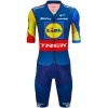 Bekleidung Herren Santini Lidl Trek 2024 Team Original einteiler