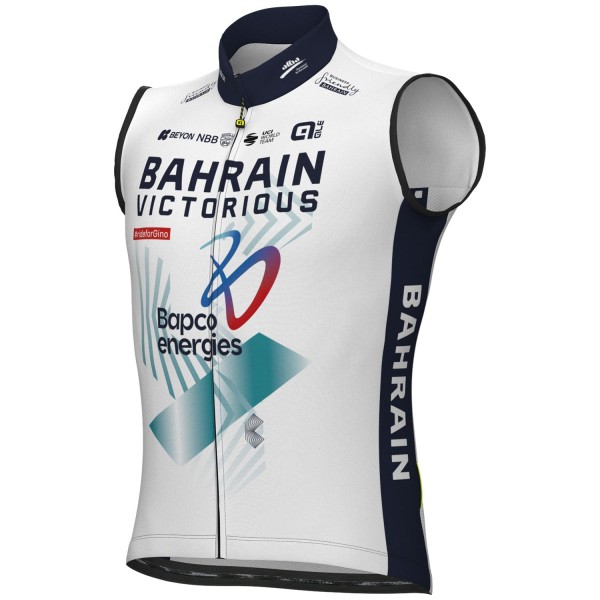Bekleidung Herren Ale Bahrain Victorious 2024 wind weste