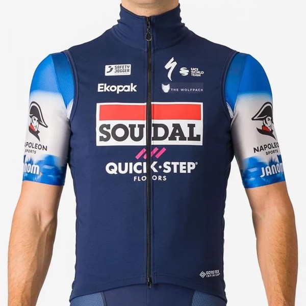 Bekleidung Herren Castelli Soudal Quick-Step 2024 Perfetto Ros weste