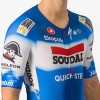 Bekleidung Herren Castelli Soudal Quick-Step 2024 Sanremo BTW Speed Suit einteiler