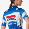 Bekleidung Damen Castelli Soudal Quick-Step 2024 Competizione 3 frau trikot