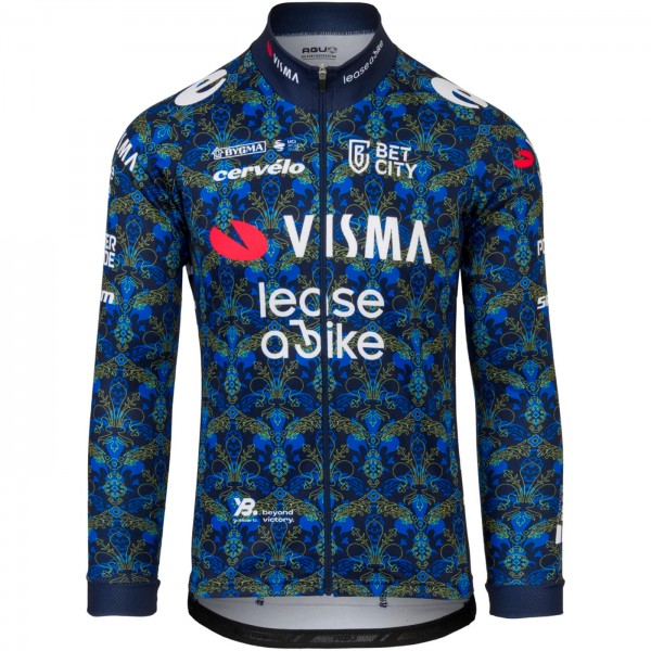 Bekleidung Herren Team Visma Lease a bike 2024 The Renaissance Agu langarmtrikot-Tdf