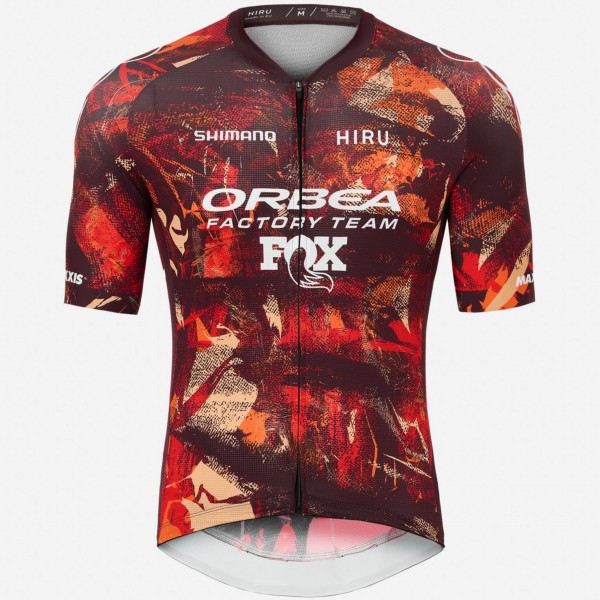 Bekleidung Herren Hiru Orbea Factory Team 2025 Core trikot-Sudafrica