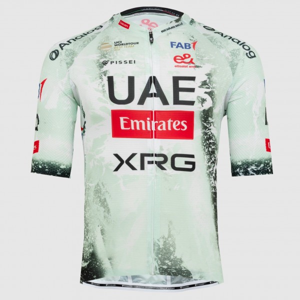 Bekleidung Herren UAE Team Emirates 2025 Pissei Magistrale Ultra trikot-Tour de France