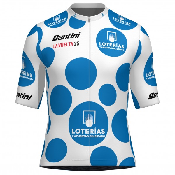 Bekleidung Herren Santini Pois Vuelta Espana 2025 trikot