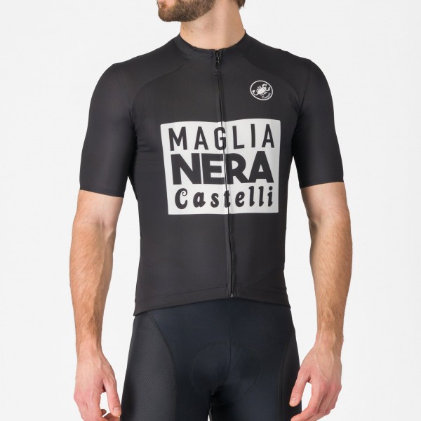 Bekleidung Herren Vintage Trikot Giro d'Italia 2025-Schwarz