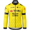 Bekleidung Damen Team Visma Lease a bike 2025 frau langarm trikot