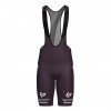 Bekleidung Herren Team Lapierre 2025 Santini tragerhose-Bordeaux