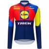 Bekleidung Herren Santini Lidl Trek 2025 langarm trikot Bekleidung Herren Santini Lidl Trek 2025 langarm trikot