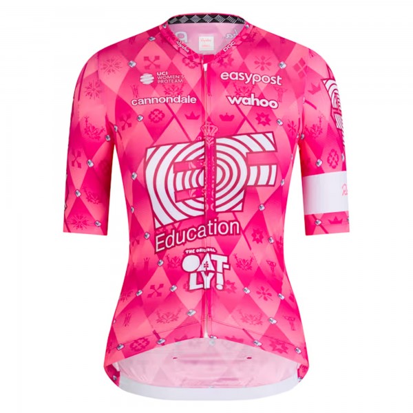 Bekleidung Damen Rapha EF Education EasyPost Pro Team Training frau trikot 2025