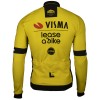 Bekleidung Herren Team Visma Lease a bike 2025 Premiun Polartec jacke