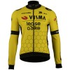 Bekleidung Herren Team Visma Lease a bike 2025 Premium langarm trikot