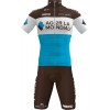 AG2R La Mondiale 2019 Radtrikot kurzarm(langer Reißverschluss)