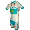 ASTANA kasachischer Meister 2011-Kurzarmtrikot mit kurzem Reißverschluss