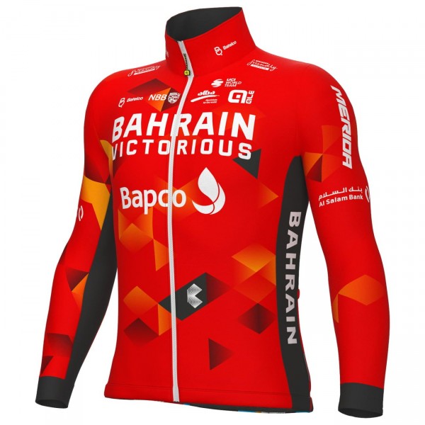 Bahrain Victorious 2022 Fahrrad Winterjacke-ALE