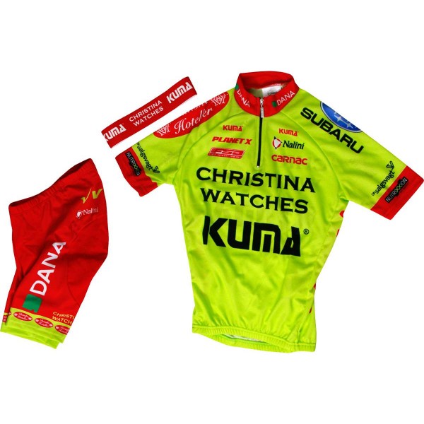CHRISTINA WATCHES-KUMA 2014 Kinder-Set(Trikot,Hose,Stirnband)