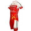Cofidis 2011 Kinder Kurzarmtrikot mit kurzem Reißverschluss