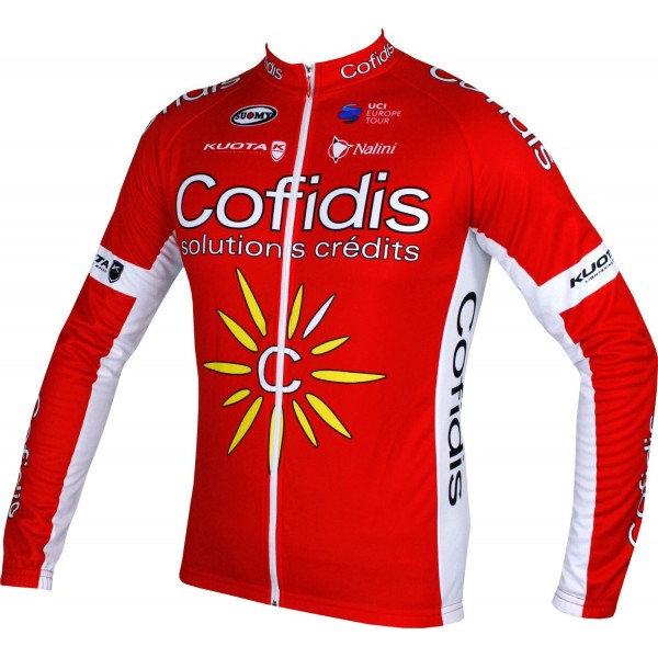 COFIDIS 2018 Radtrikot langarm