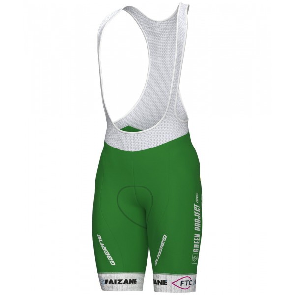 Green Project-Bardiani Csf-Faizane' 2023 Trägerhose kurz-ALE