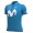 MOVISTAR 2021 Radtrikot kurzarm(langer RV)-ALE