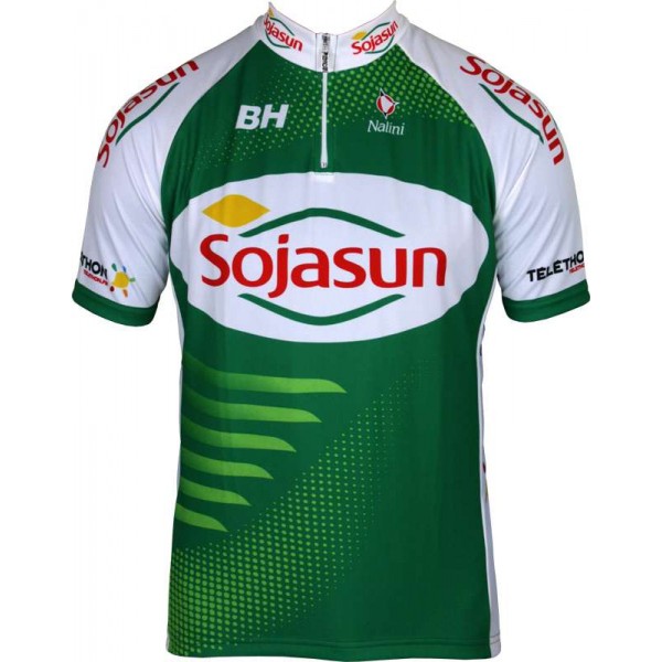 SOJASUN 2013-Kurzarmtrikot mit kurzem Reißverschluss