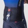 Quick Step-Alpha Vinyl 2022 Aero Race 6.1 Radtrikot kurzarm(langer RV)
