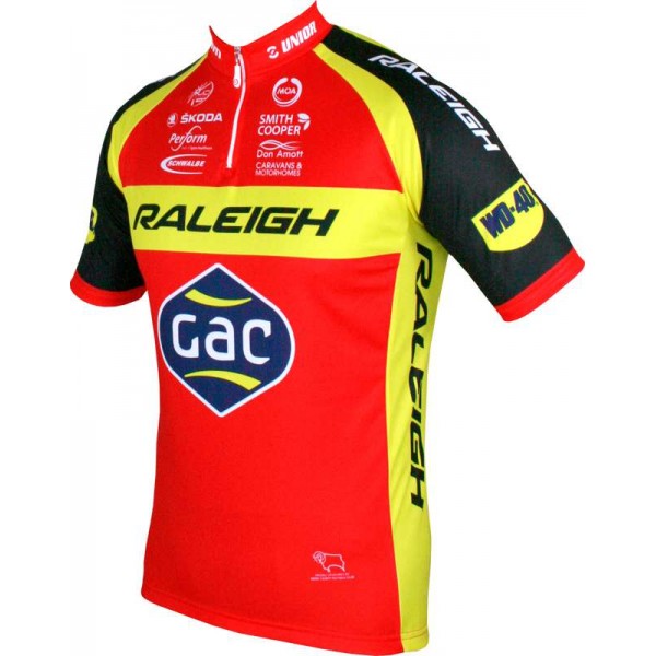 RALEIGH-GAC 2015 Kurzarmtrikot(kurzer Reißverschluss)