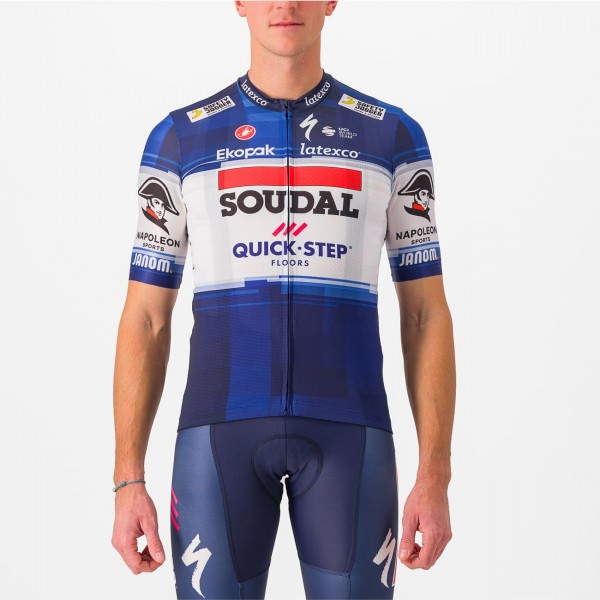 Soudal Quick-Step 2023 Set(Competizione Radtrikot+Competizione Trägerhose)