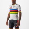 Soudal Quick-Step Straßenrad Weltmeister Regenbogentrikot 2023 Competizione Radtrikot kurzarm