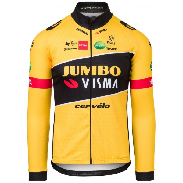 TEAM JUMBO-VISMA 2022 Radtrikot langarm