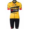 TEAM JUMBO-VISMA 2023 Trägerhose Damen kurz