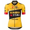 TEAM JUMBO-VISMA 2023 Radtrikot Damen kurzarm