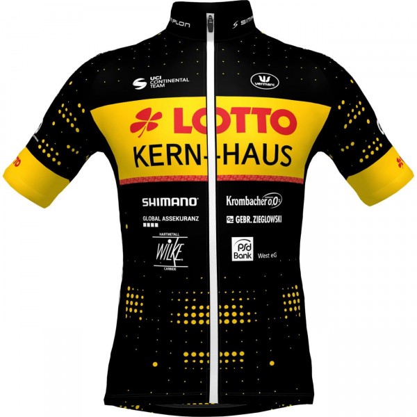 Team Lotto-Kern Haus 2023 Radtrikot kurzarm(langer Reißverschluss)