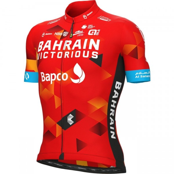 Bahrain Victorious 2022 Radtrikot kurzarm-ALE