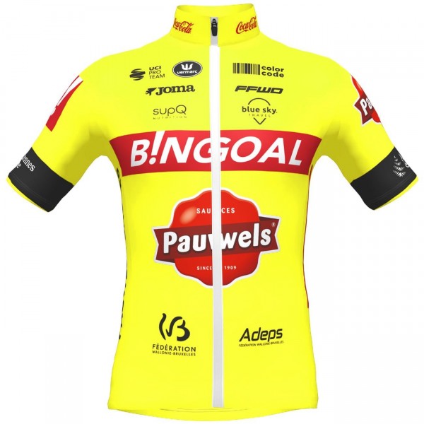 Bingoal Pauwels Sauces WB 2022 Radtrikot kurzarm