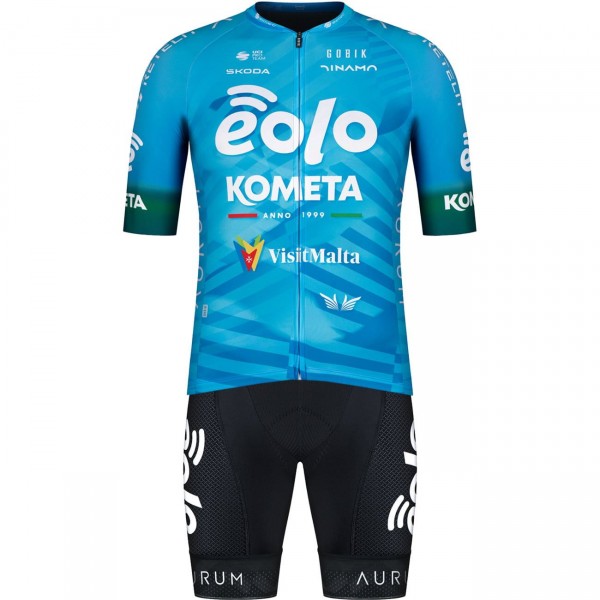 Eolo-Kometa Cycling Team 2023 Set(Radtrikot+Trägerhose)