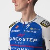Quick Step-Alpha Vinyl 2022 CLIMBER'S 3.1 Radtrikot kurzarm(langer RV)