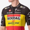 Soudal Quick-Step belgischer Meister 2023 Competizione Radtrikot kurzarm