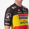 Soudal Quick-Step belgischer Meister 2023 Competizione Radtrikot kurzarm