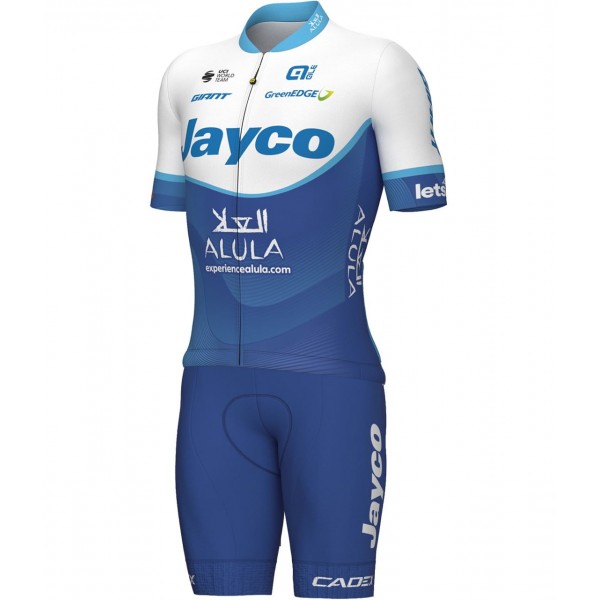 Team Jayco AlUla 2023 Set(Kurzarmtrikot+Trägerhose)-ALE