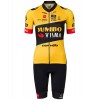 TEAM JUMBO-VISMA 2023 Radtrikot Damen kurzarm