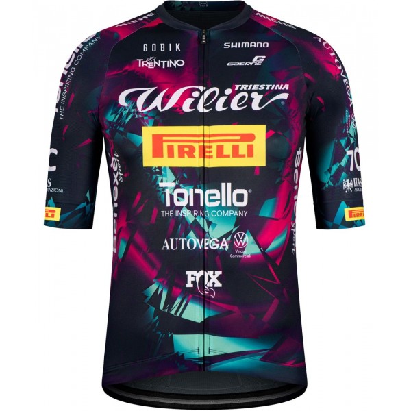 Wilier Triestina-Pirelli Factory Team 2023 Radtrikot kurzarm